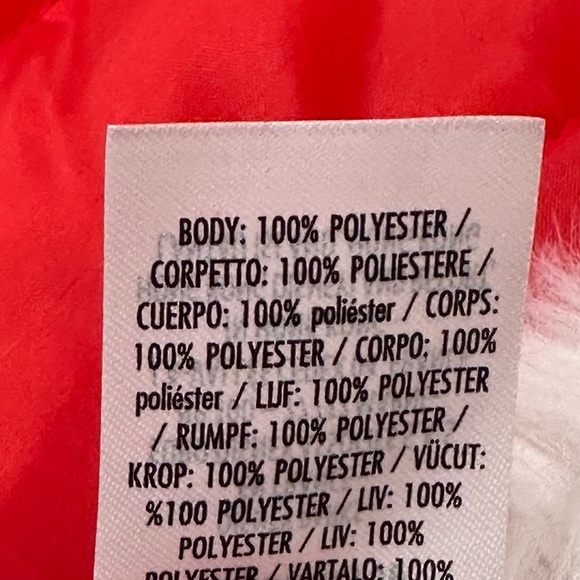 Disney Mickey Mouse Quilted Red Santa Hat Christmas - Picture 5 of 8